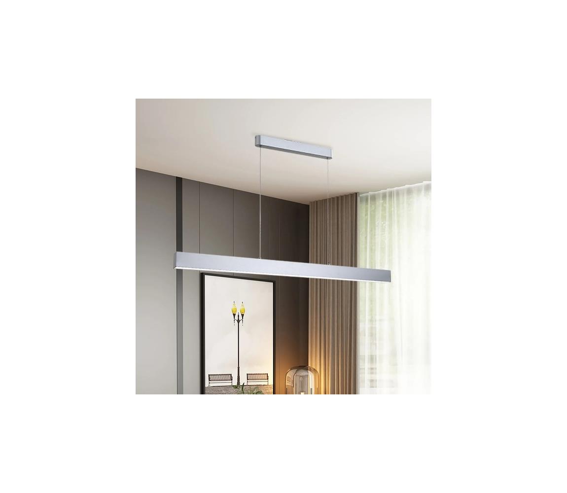 Brilagi - LED Żyrandol na lince SLEEKLINE LED/40W/230V 3000/4500/6000K srebrny