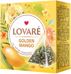Herbata zielona Golden Mango Lovare (2g x 15 piramidek)