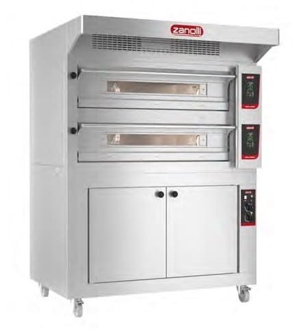 Piec do pizzy CITiZEN E 9+9 / MC TOUCH dwukomorowy elektryczny panel dotykowy 18x33 cm
