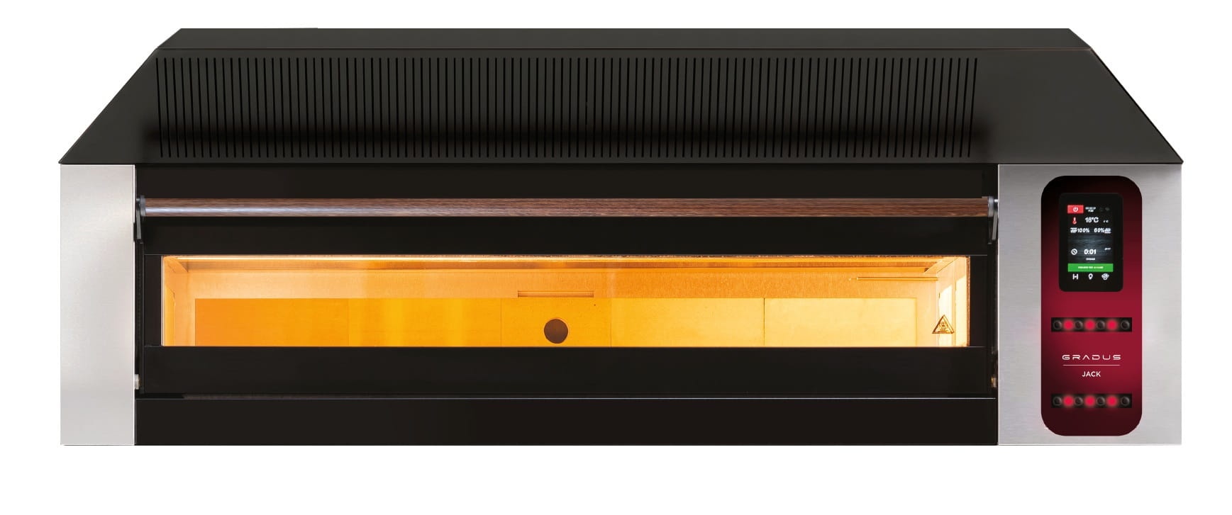 Piec elektryczny do pizzy jednokomorowy z podstawą 16x30 cm COMP - 1S L12