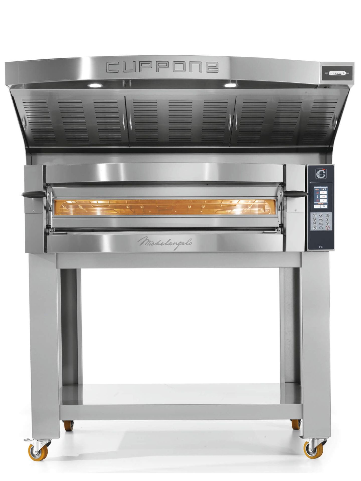 Piec do pizzy elektryczny Cuppone Michelangelo jednokomorowy panel dotykowy 6x35 ML635L/1 TS