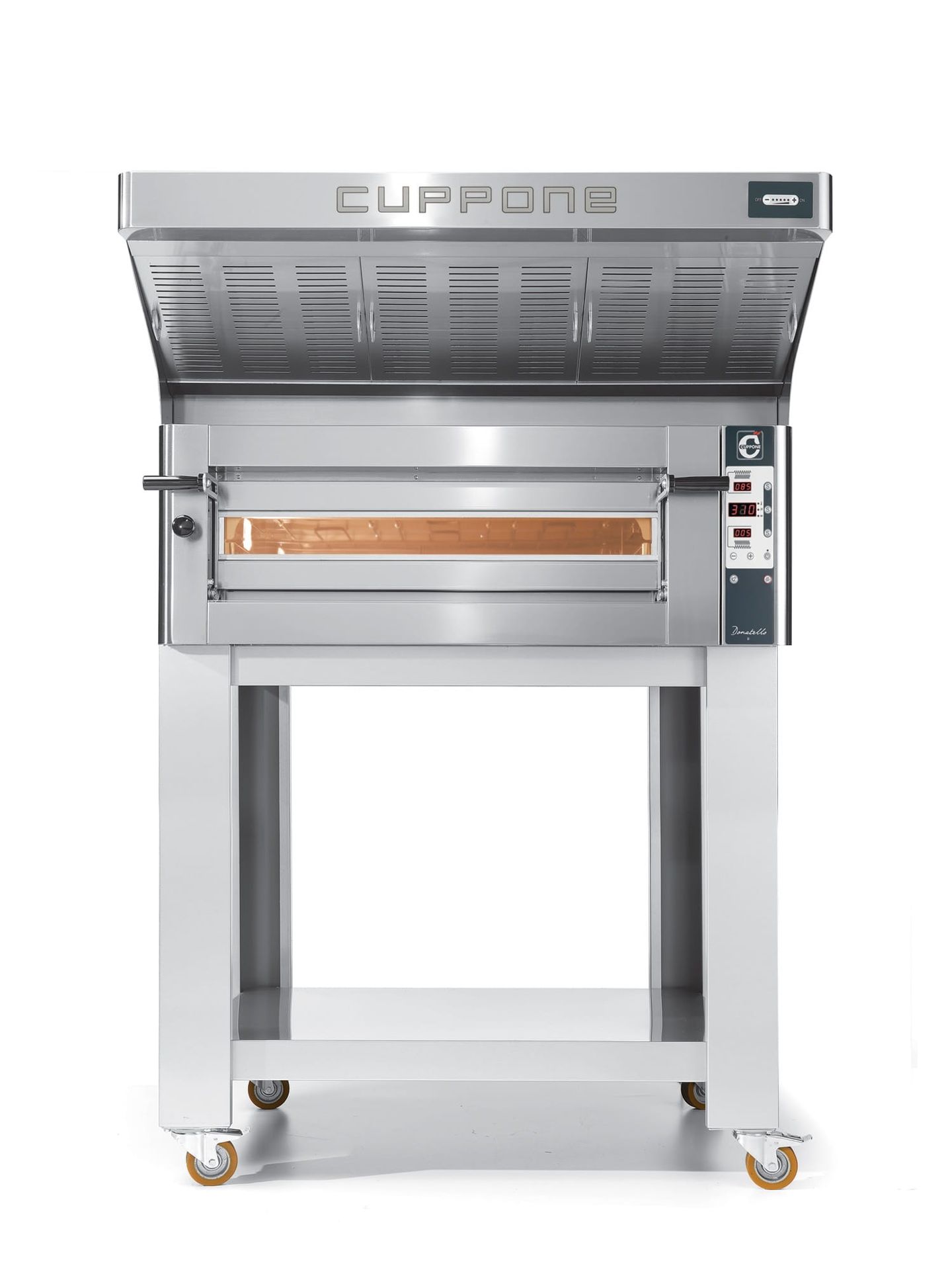 Piec do pizzy elektryczny Cuppone Donatello jednokomorowy panel cyfrowy 4x35 DN435/1 D