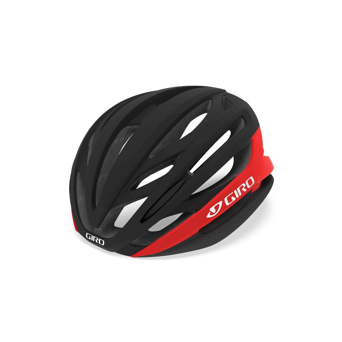 Giro Syntax Kask rowerowy, matte black/bright red L 59-63cm 2021 Kaski triathlonowe 200224-018
