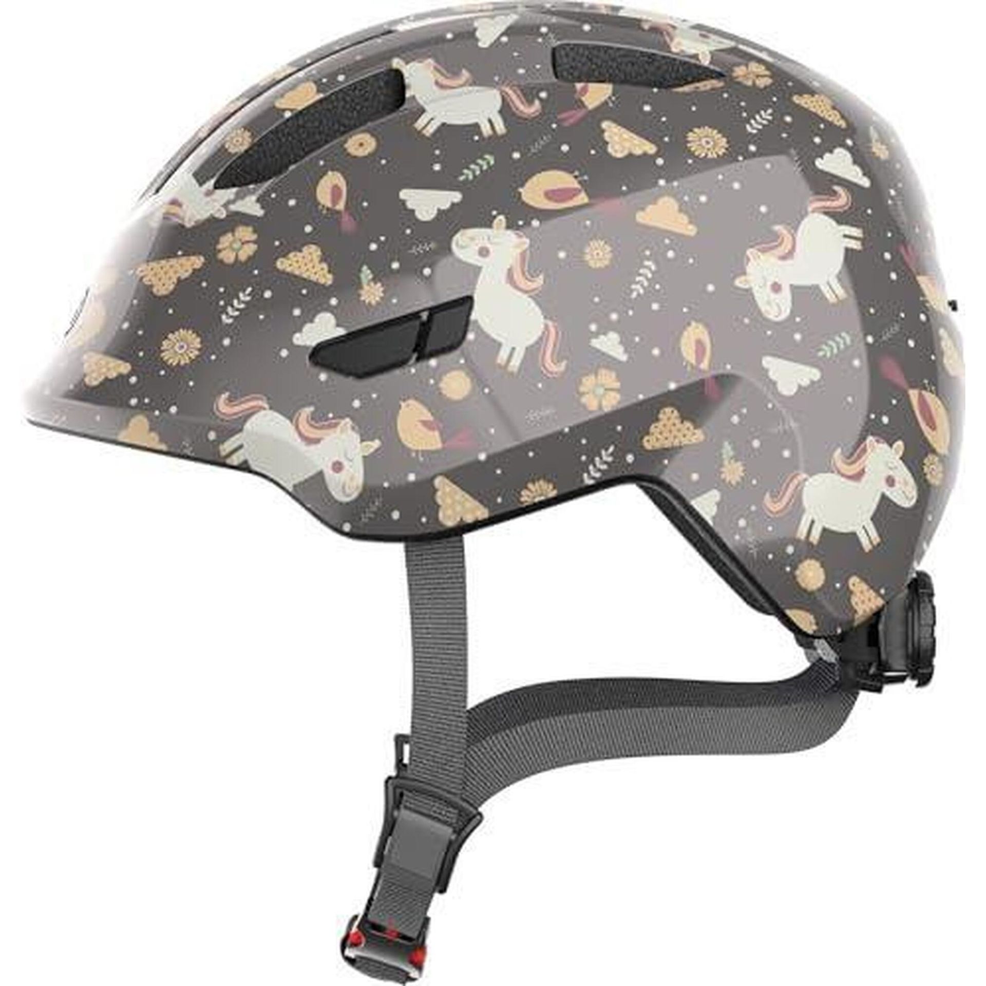 Abus Smiley 3.0 Helmet Kids, szary S | 45-50cm 2022 Kaski dla dzieci 67252