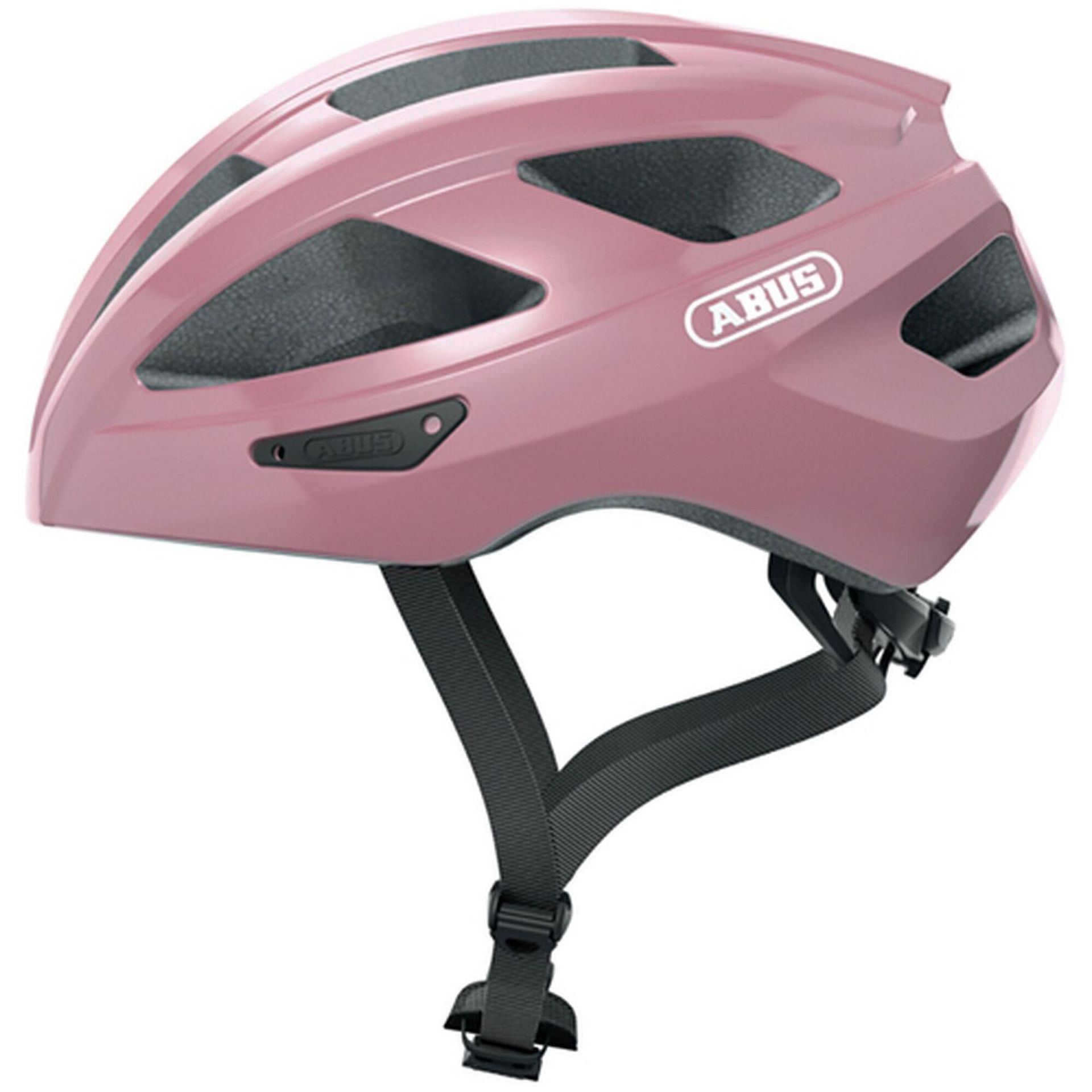 Abus Macator Shiny Rose S Kask rowerowy