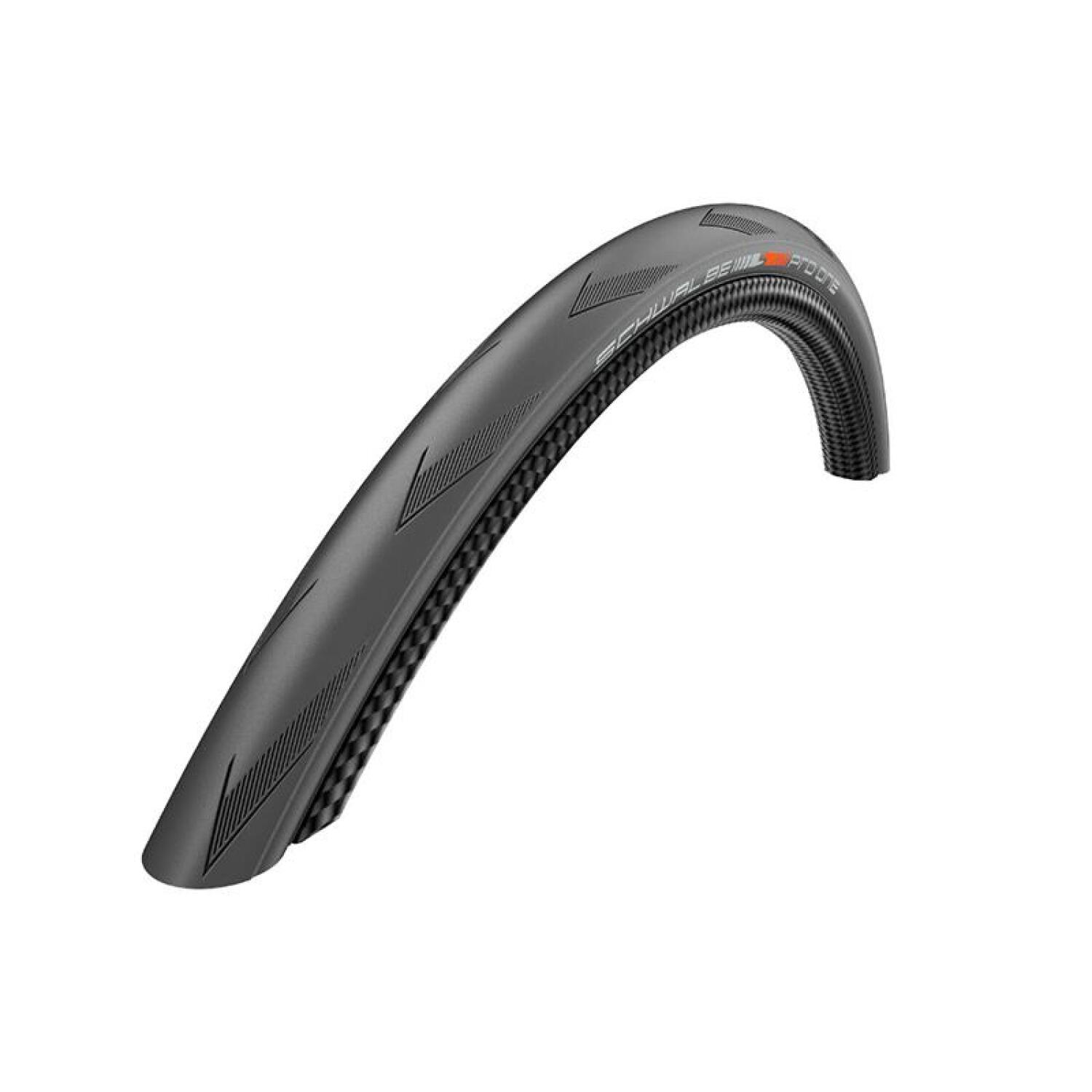 Schwalbe Pro One Folding Tyre 700x25C V-Guard Addix Race, black 25-622 | 700x25c 2020 Opony szosowe 1402899079