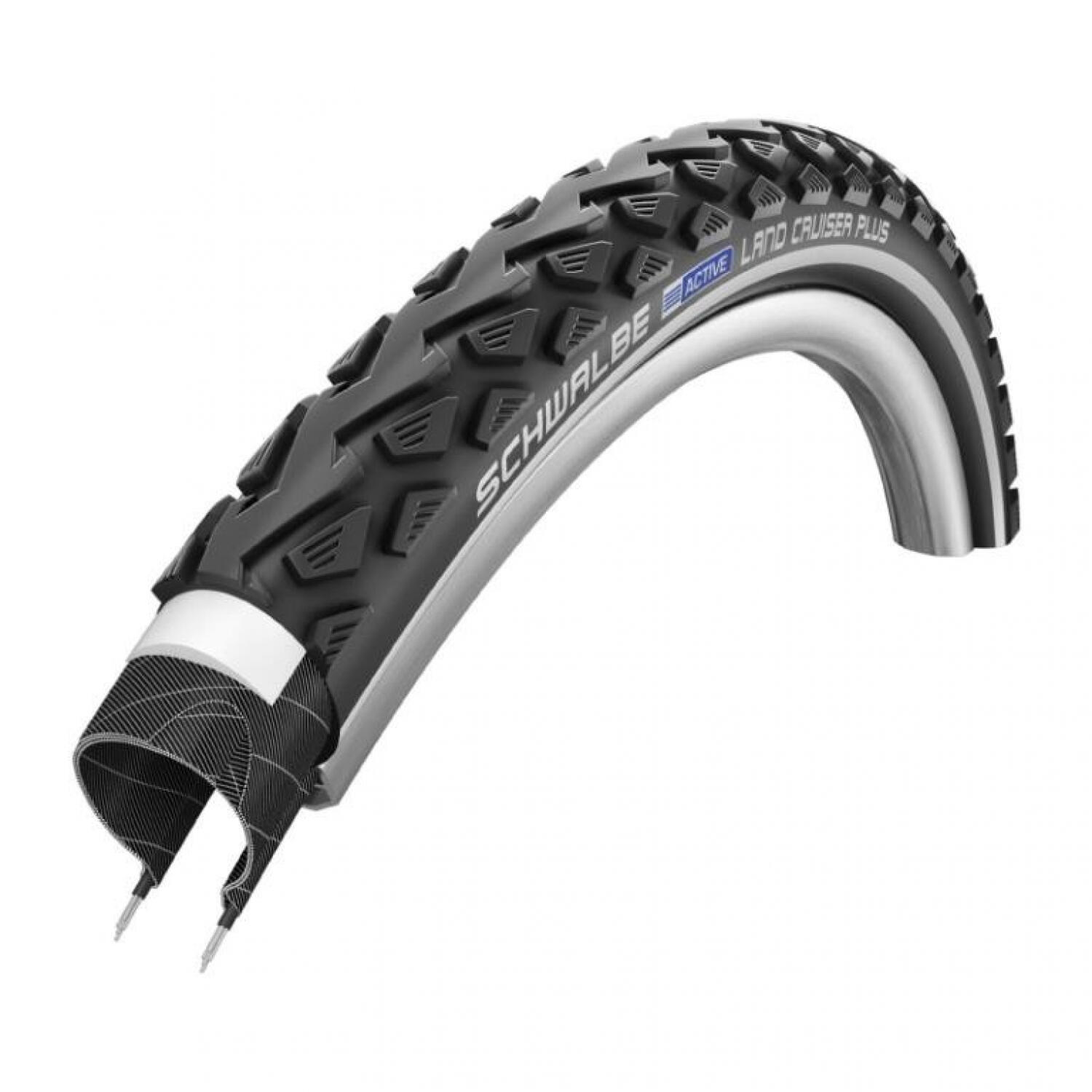 Schwalbe Opona Land Cruiser czarny / Pasek odblaskowy: nie / Rozmiar koła: 28