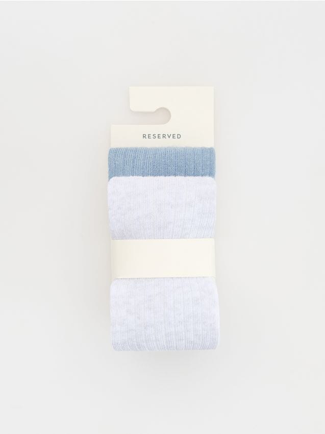 Reserved - Rajstopy 2 pack - jasnoszary