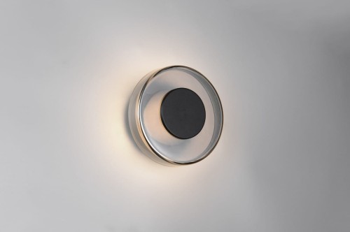Celeste plafon 1xLED/10W czarny/chrom 254910132