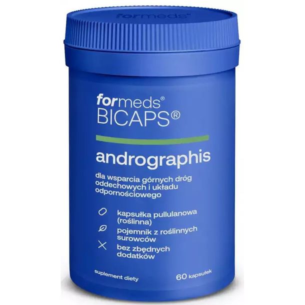Suplement diety, ForMeds, BICAPS ANDROGRAPHIS, 60 kaps.