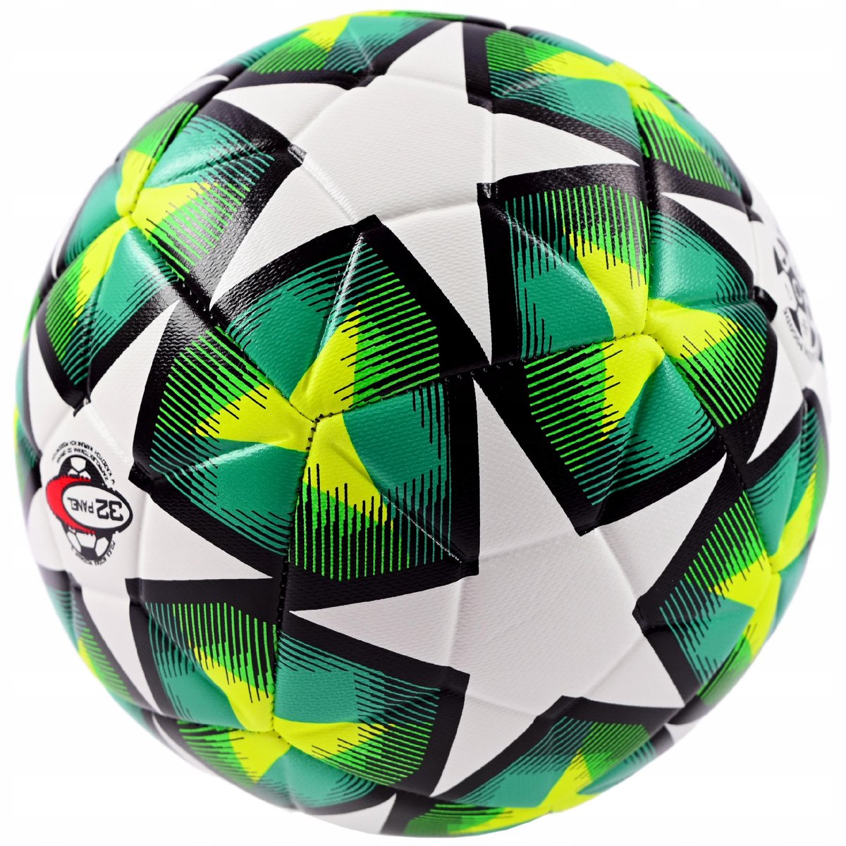 Piłka Nożna Do Nogi Szkolna Treningowa Wytrzymała Szyta Maszynowo Zielona