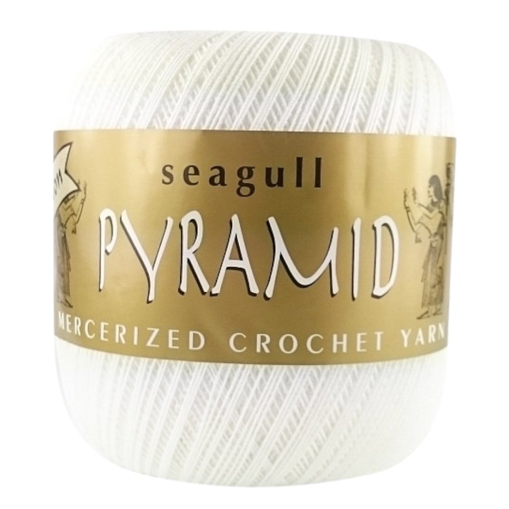 Kordonek Bawełniany Pyramid 100G Biały