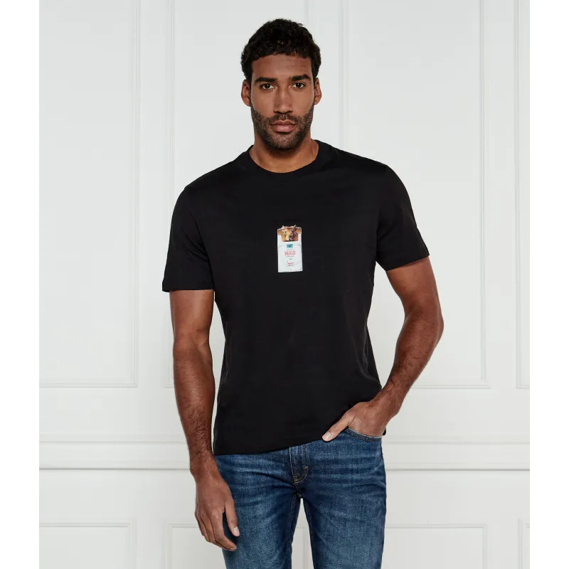 HUGO T-shirt Dilesses | Loose fit