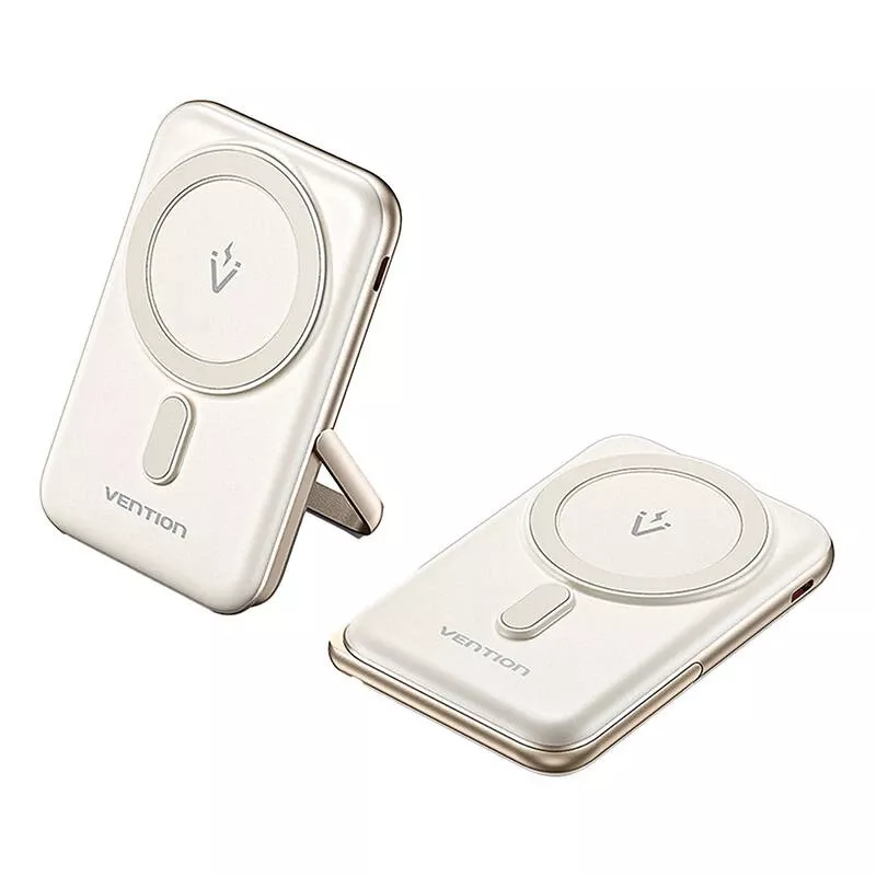 Magnetyczny Powerbank Vention FHNW0 20W 10000 mAh (biały)