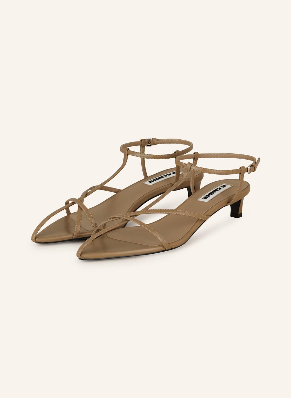 Jil Sander Sandały beige
