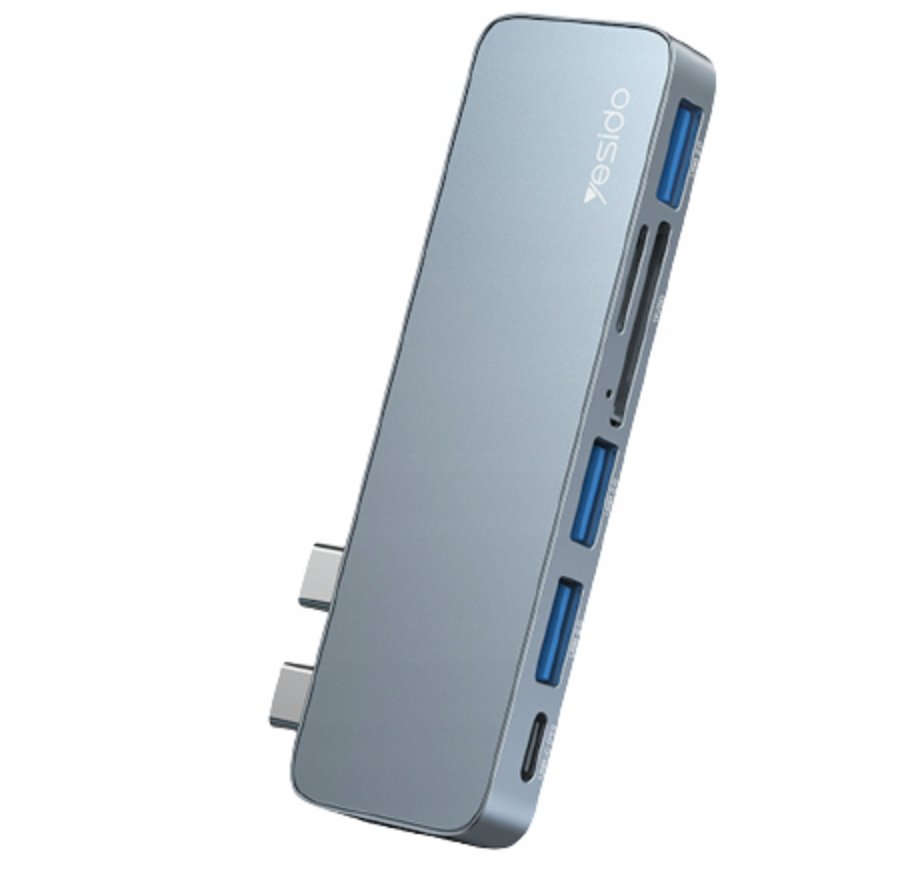 WIELOFUNKCYJNY ADAPTER DO LAPTOPA MACBOOKA USB SD
