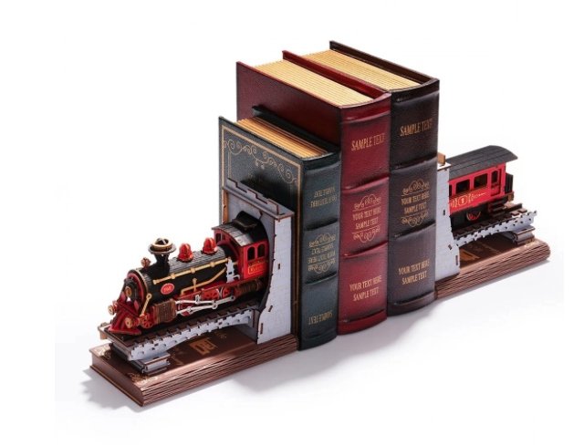 DREWNIANA LOKOMOTYWA ROBOTIME DREWNIANY MODEL PUZZLE KONSTRUKCYJNE 3D