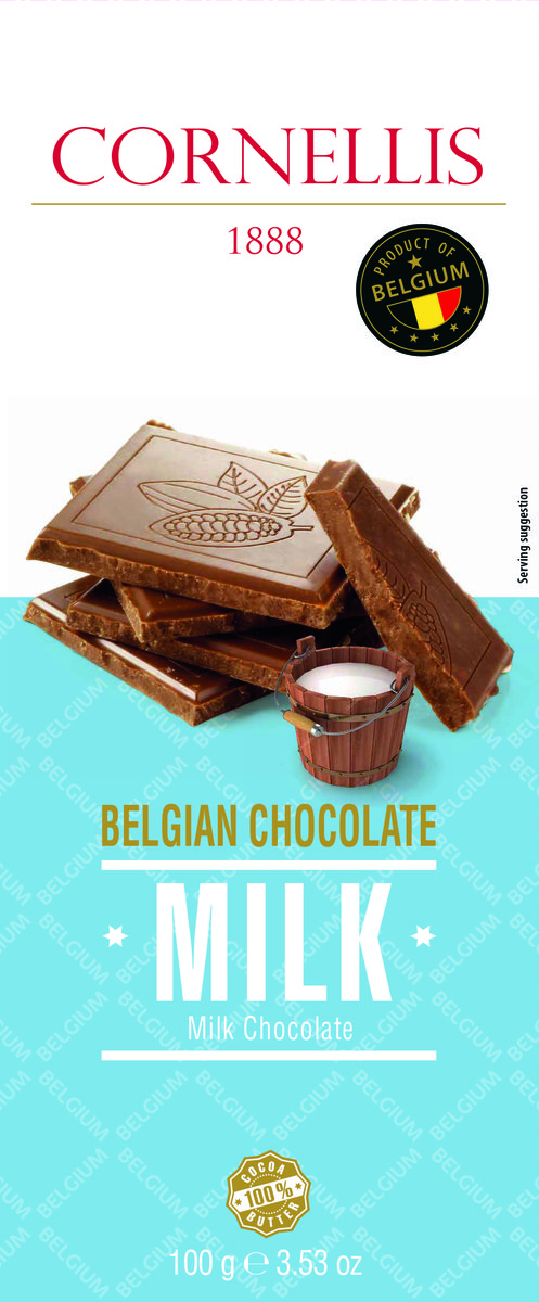 Belgian Milk Chocolate 100g