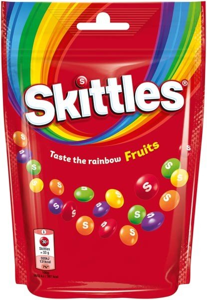 Skittles Fruits cukierki owocowe 136g