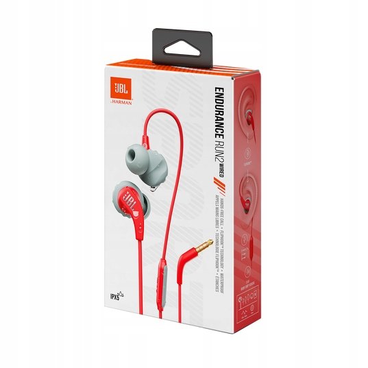 JBL Endurance Run 2 Czerwone