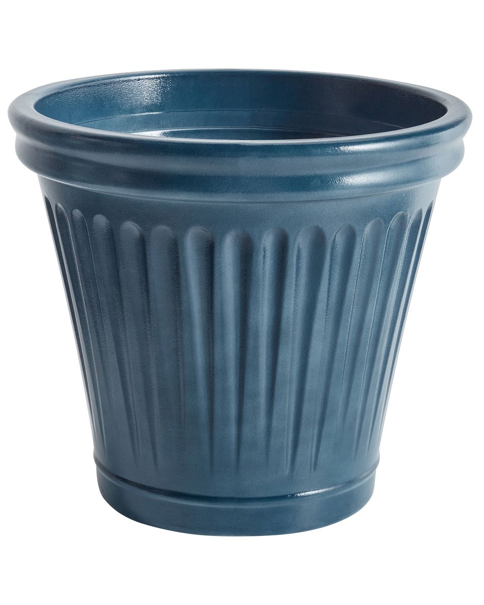 Doniczka MAIZE Plastik Niebieski
