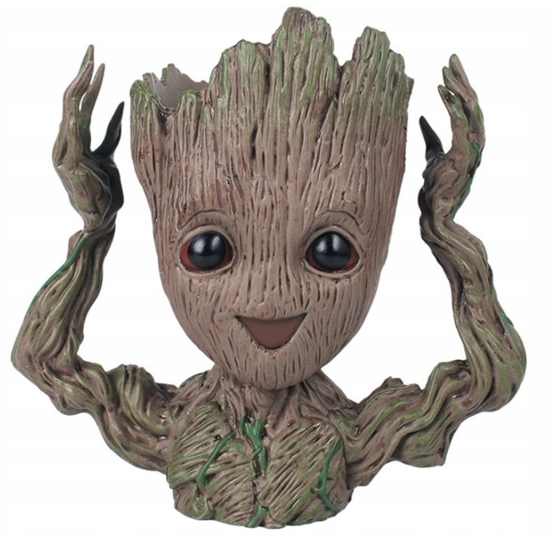 DONICZKA GROOT STRAŻNICY GALAKTYKI NA BIURKO KWIAT