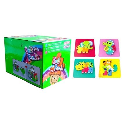 Puzzle piankowe 3D (12szt)