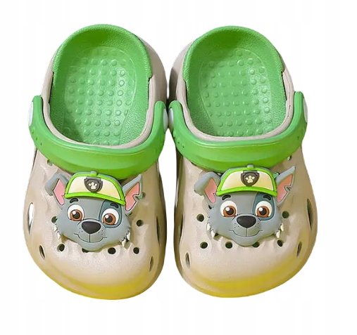 KLAPKI KAPCIE DZIECIĘCE BUTY SANDAŁKI PSI PATROL ROCKY 26-27