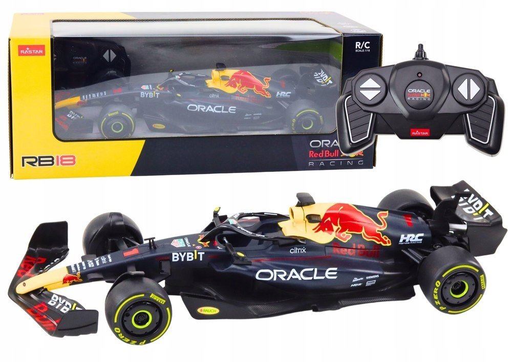 WYŚCIGÓWKA SAMOCHÓD ZDALNIE STEROWANA RC BOLID RED BULL RACING RB18 F1