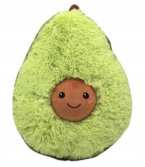 PLUSZAK MASKOTKA ZIELONE AWOKADO AVOKADO PODUSZKA DLA DZIECI 30cm PREZENT