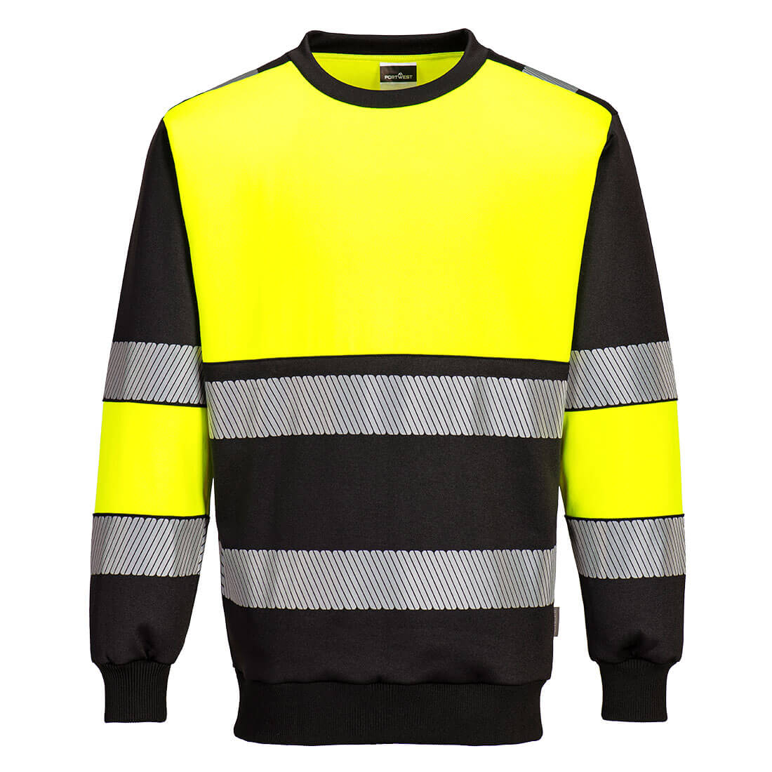 PORTWEST PW376 BLUZA OSTRZEGAWCZA PW3 - KLASA 1; ŻÓŁTY/CZARNY