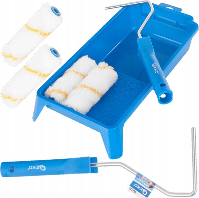 Geko Zestaw malarski poliakryl 4el. złota nić 20