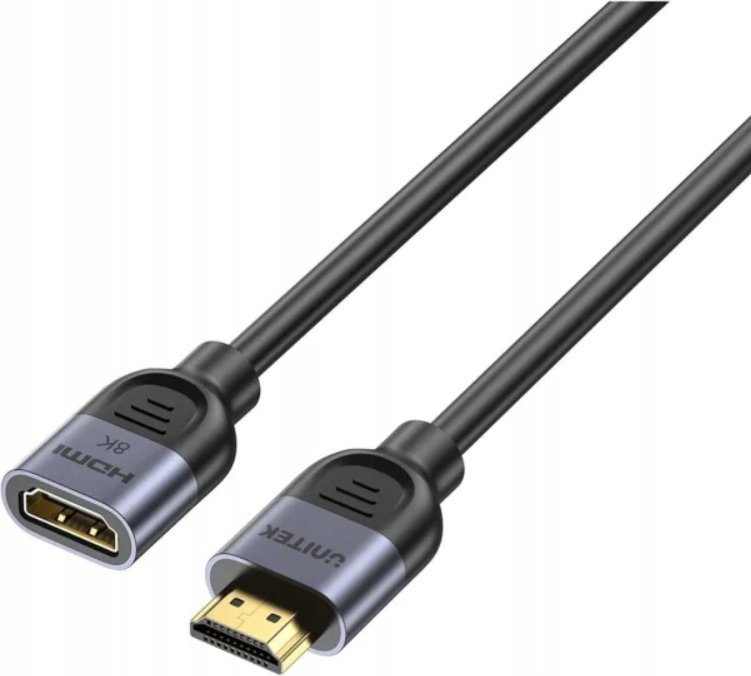 Unitek przedłużacz HDMI M - HDMI F 2.1, 8K 2m
