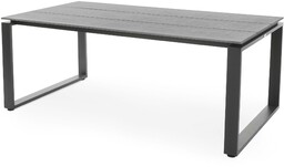 Stół ogrodowy 180 x 100 cm Giovo - Szary