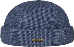 Czapka Dokerka Brinkley by Stetson, niebieski nakrapiany, M (56-57 cm)