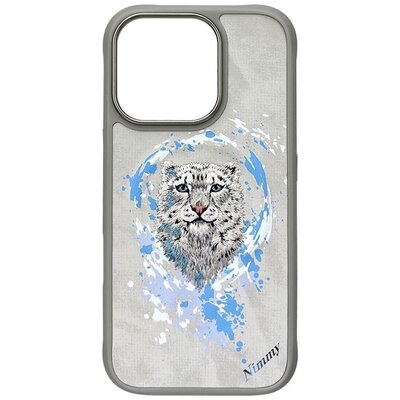 Etui NIMMY Pantera MagSafe do Apple iPhone 16 Pro Jasnoszary