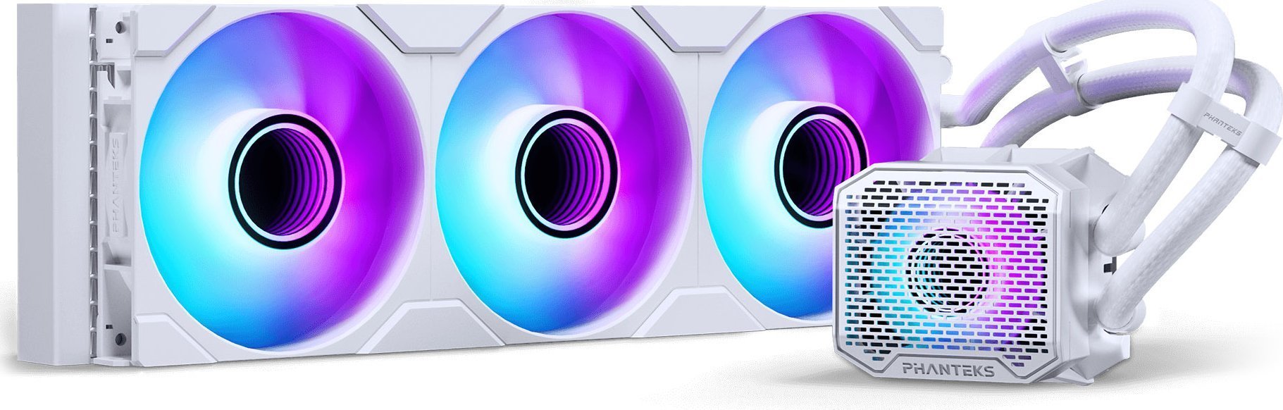 PHANTEKS Glacier One 360M25 Gen2 DRGB AiO Wasserkühlung - 360 mm, weiß