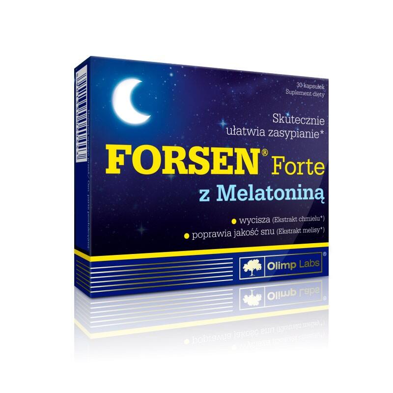 Olimp LABORATORIES Forsen Forte z melatoniną 30 kapsułek