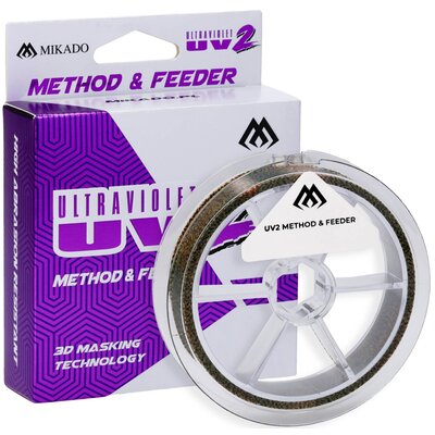 Żyłka MIKADO Ultraviolet II Method Feeder 0.14 mm / 150 m Camouflage