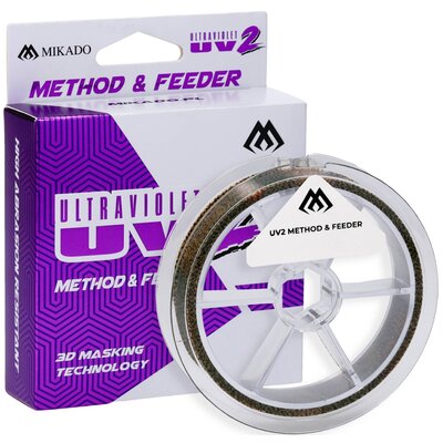 Żyłka MIKADO Ultraviolet II Method Feeder 0.14 mm / 300 m Camouflage