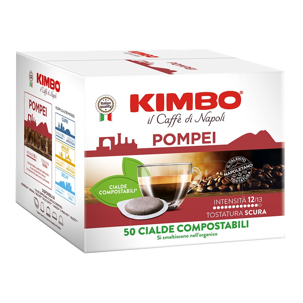 Kimbo Pompei ESE pads - 50 saszetek typu ESE 44mm