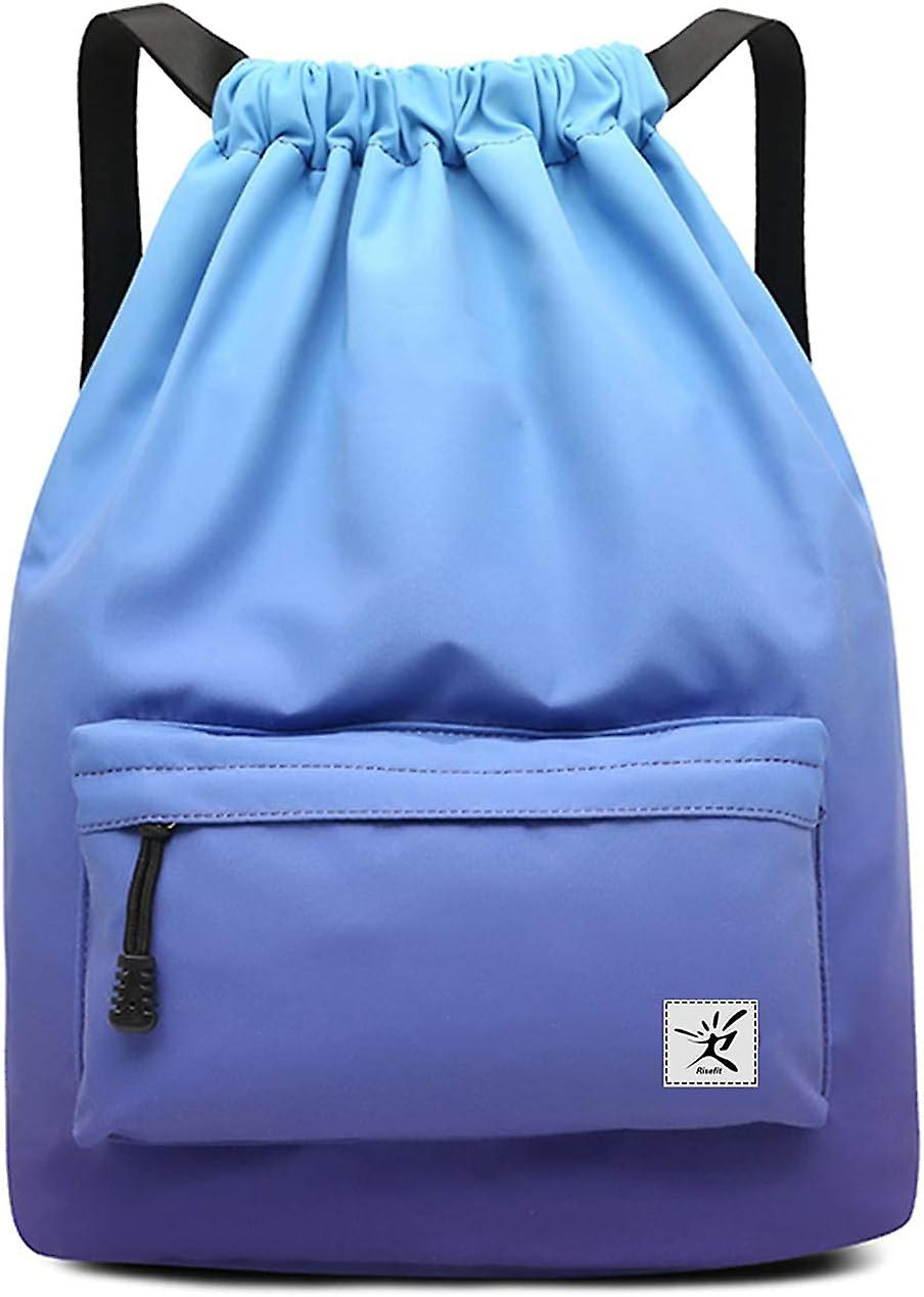 Heyone Risefit Wodoodporny plecak ze sznurkiem, torba na siłownię Plecak plażowy Sackpack Plecak sportowy dla mężczyzn kobiet
