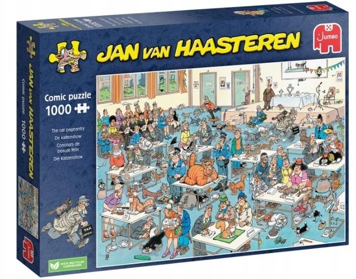 Puzzle 1000 Wystawa Kotów