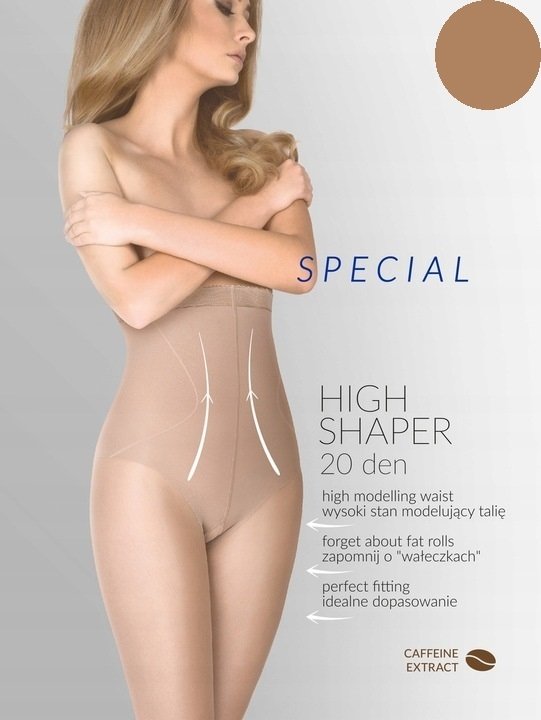 Gabriella Special Rajstopy High Shaper 20Den Wyszczuplające/Modelujące 3(M)