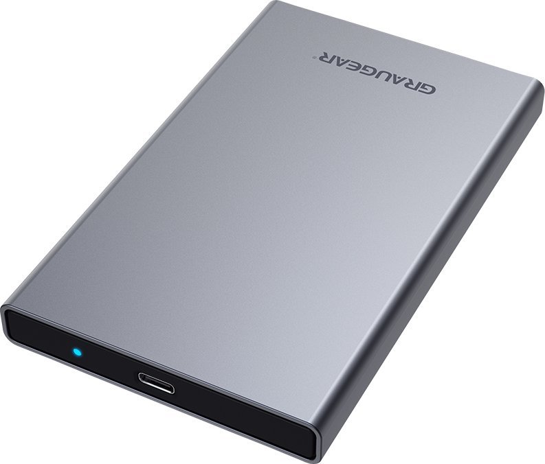 Graugear GrauGear G-2501-AC-10G - HDD / SSD-Gehäuse - 2.5 Zoll - SATA - 6 Gbit/s - USB Anschluss - Aluminium