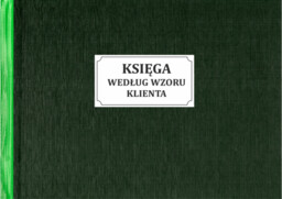 Księga twarda standard - według wzoru klienta [KTS-U]