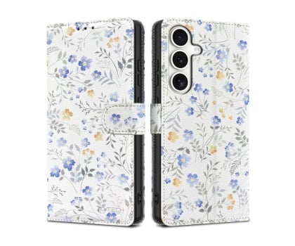 Tech-Protect Wallet do Samsung Galaxy S25 Spring Flowers