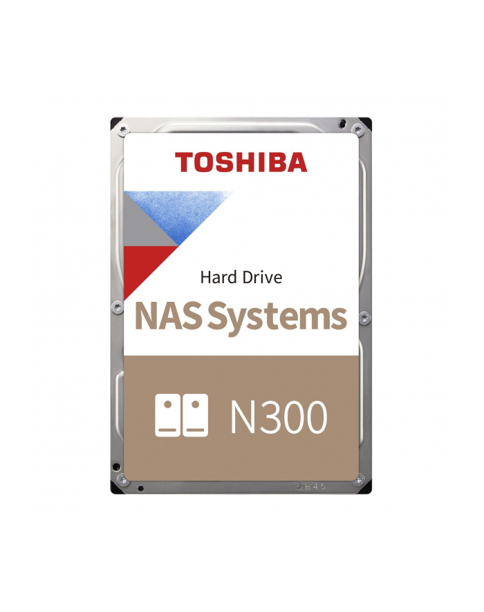 Dysk Toshiba N300 HDWG62CUZSVA 22TB 3,5'' 7200 512MB SATA III NAS BULK HDWG62CUZSVA