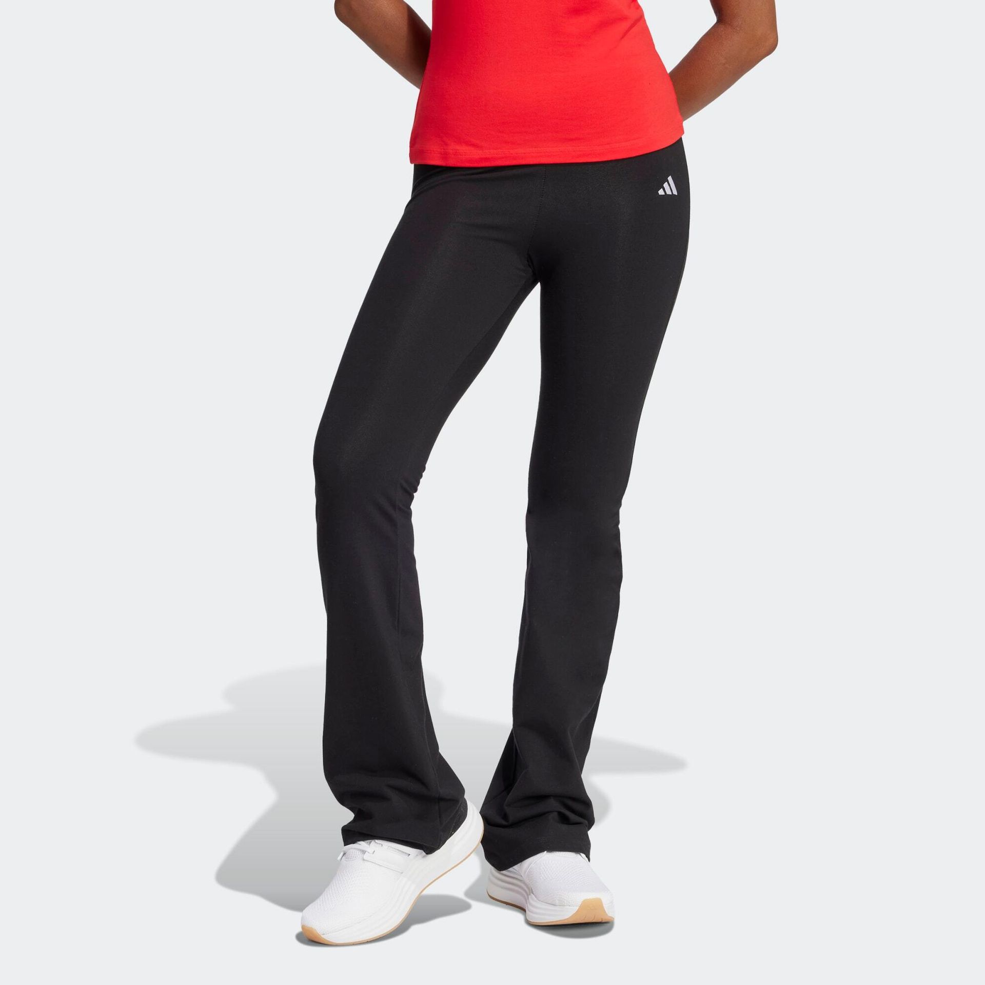 Spodnie damskie ADIDAS Gym & Pilates flare