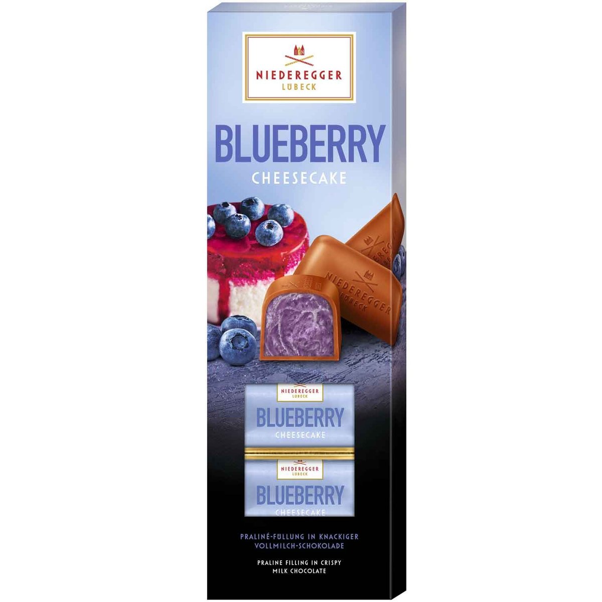 Niederegger Praliny Blueberry cheesecake z nadzieniem 100g